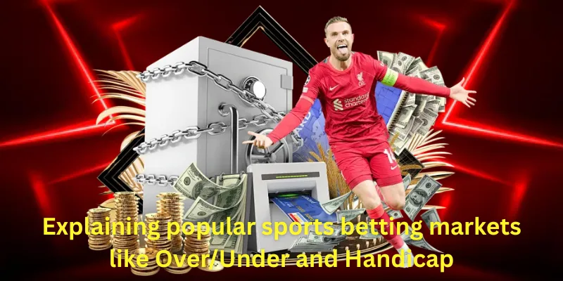 Explaining popular sports betting markets like Over/Under and Handicap