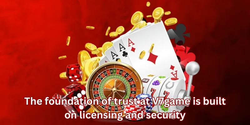The foundation of trust at V7game is built on licensing and security