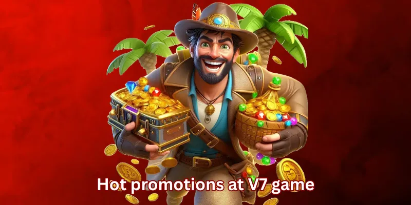 Hot promotions at V7 game